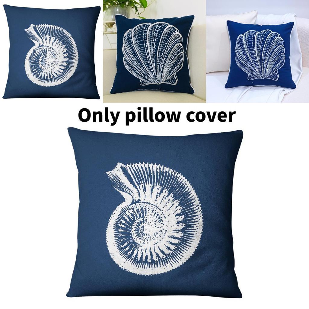 Canvas Ocean Series Throw Pillow Cover With 45cm For Home Decor And Lounge