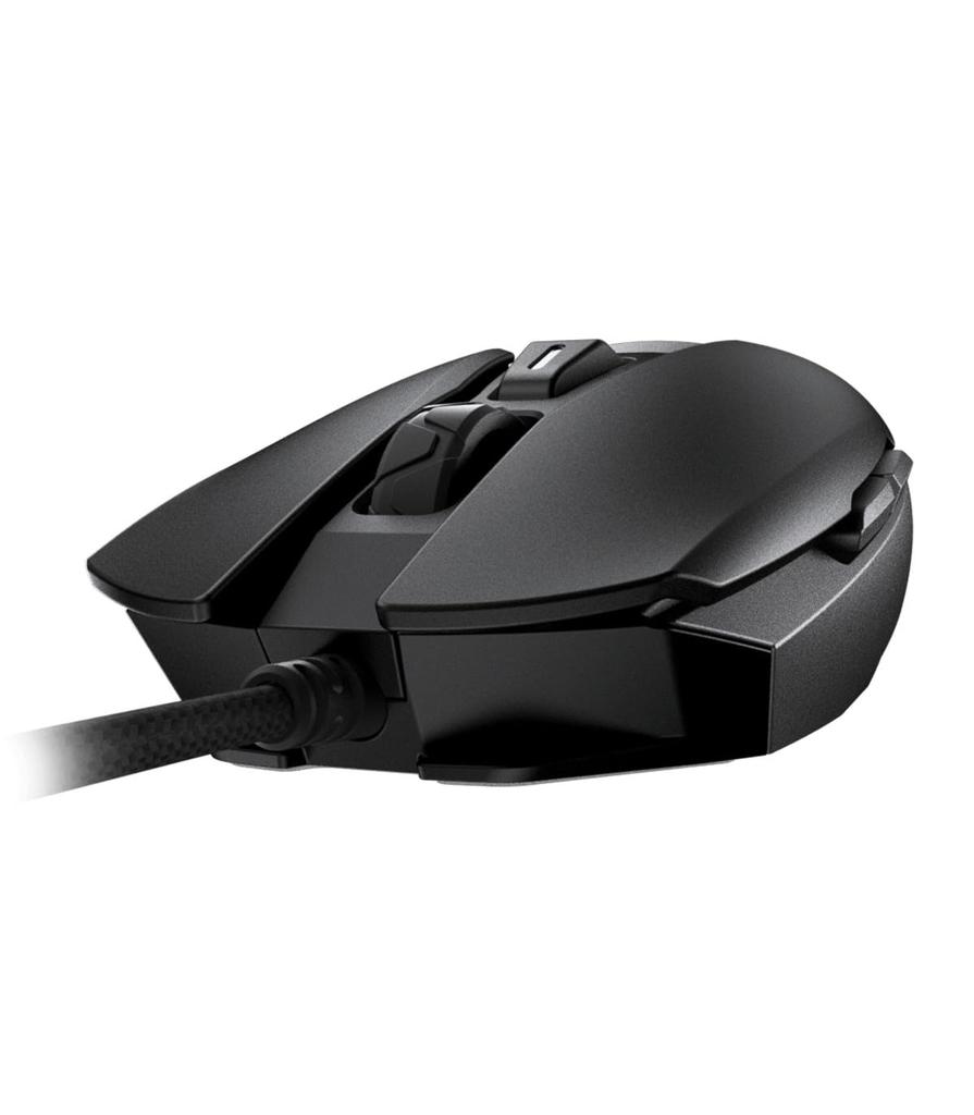 Cougar Gaming  Gaming Mouse  Airbrader Black - 6 Programmable Buttons - Mechanical Microswitches - Lightweight - Bounce-On System - Optical Sensor