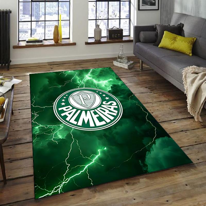 1pc Football Team Design Area Rug - Non-Slip, Soft & Cozy Floor Mat for Living Room, Bedroom, Office - Indoor/Outdoor Decorative Carpet