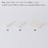 Nitoms STALOGY Semi-Transparent Plain Film Sticky Notes 50mm S3032