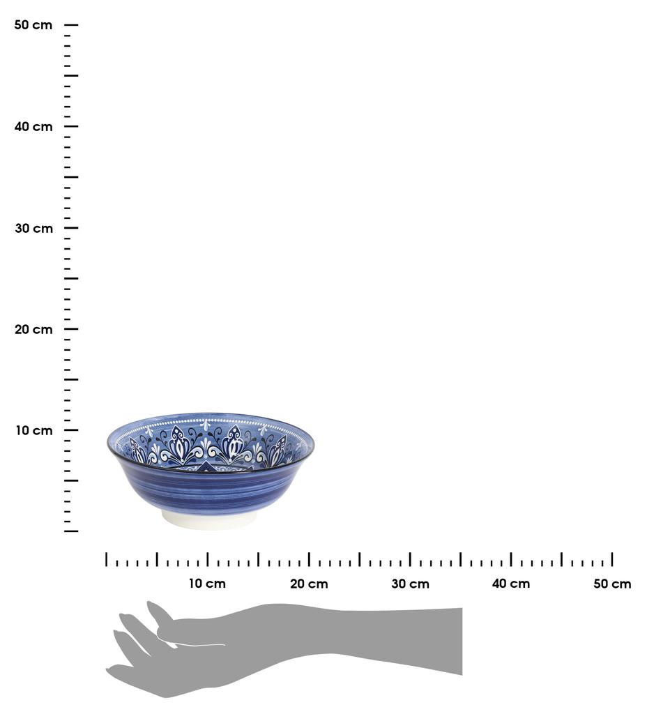 Misa Ceramiczna Oriental Blue 21 Cm