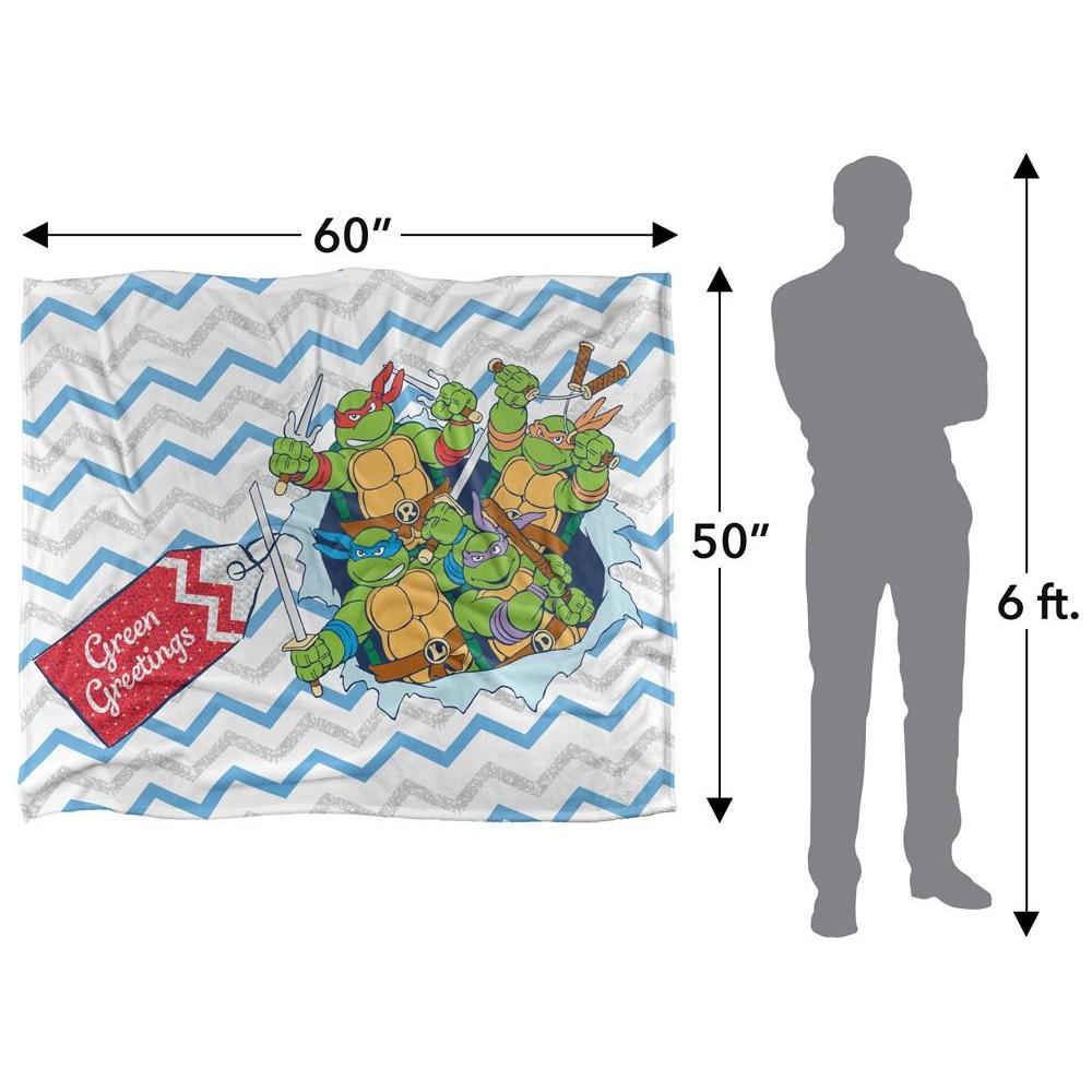 TMNT Package Burst Silky Supersoft Blanket