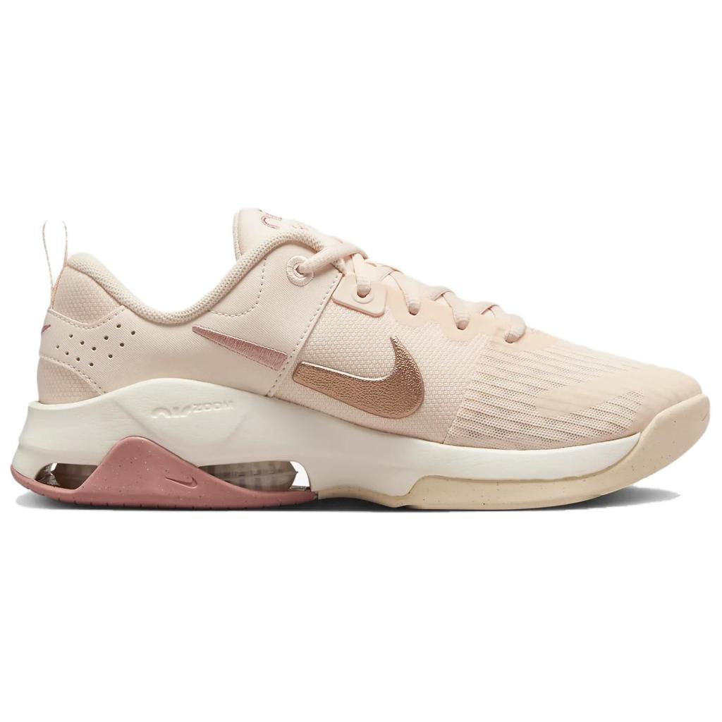 New Nike Zoom Bella 6 Anti Slip Wear Resistant Low Top Casual Running Shoes Women's Ecru DR5720-800