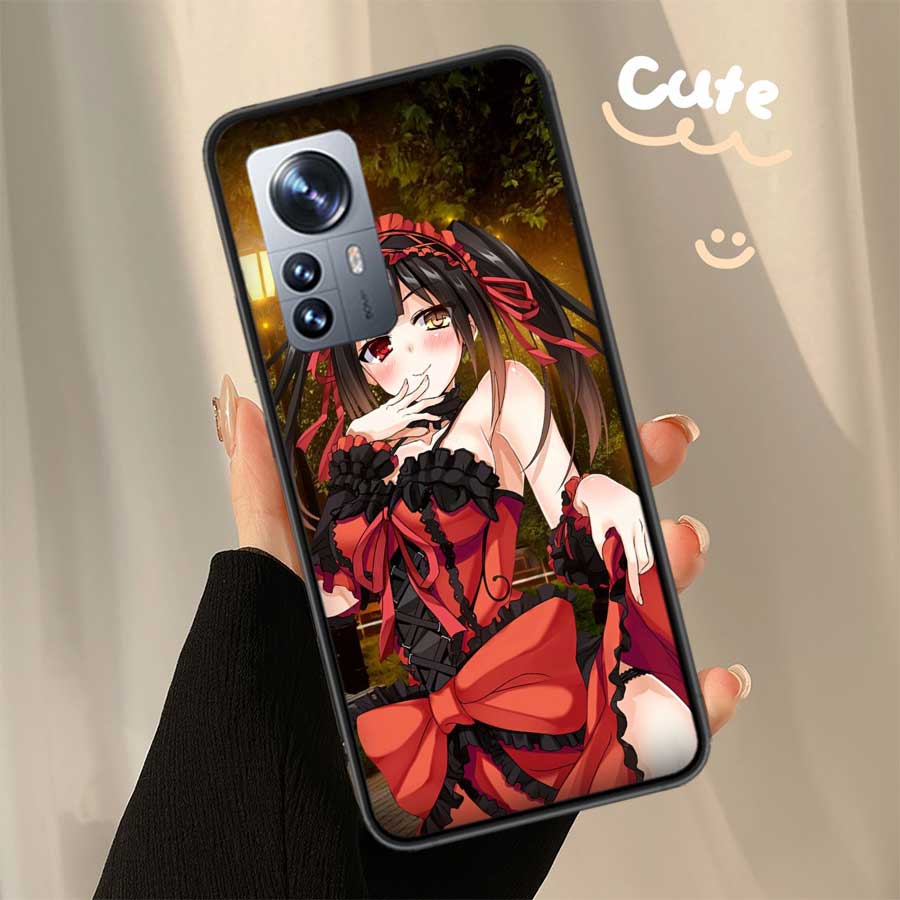 Date A Live Tokisaki Kurumi Phone Case For Xiaomi Poco X7 X6 X5 X4 X3 GT NFC M4 M5 Pro 5G M3 Mi F6 F5 F4 F3 F2 F1 Capa Coque TPU