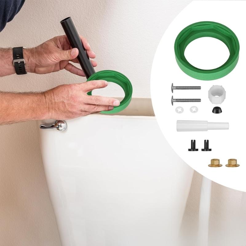 Toilettenspülkasten Reparatursets Auslaufsichere Dichtung 3 Zoll Toilettenspülkasten Dichtung Winkel Dichtungsscheibe Toilettenteile Einfache Installation