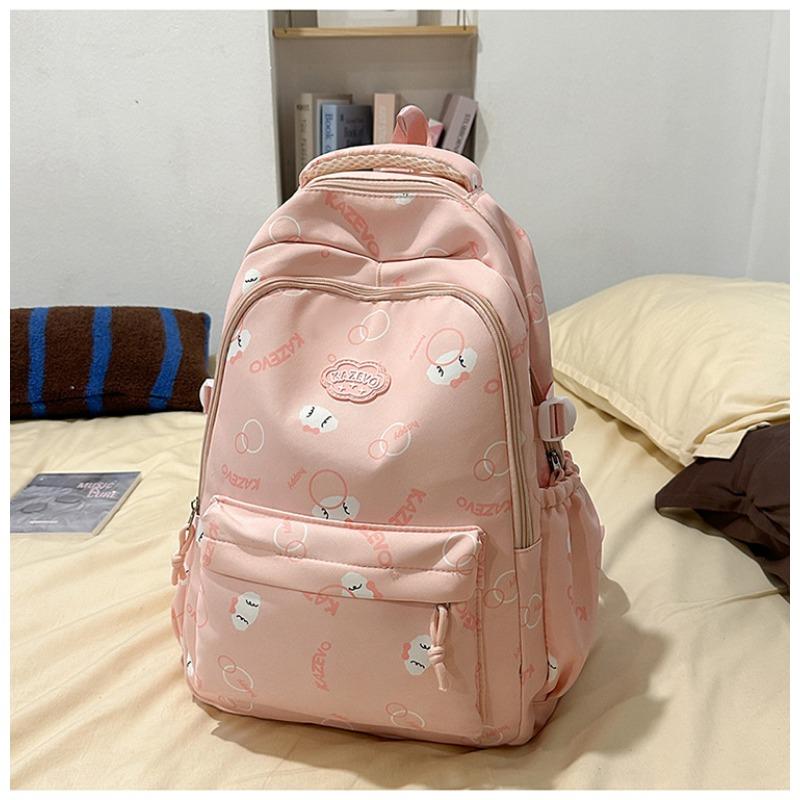 High Value, Fresh and Sweet Alphabet Backpack, Light, Simple and Large-capacity Backpack for Junior High School Students