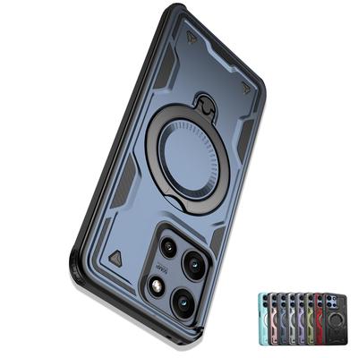 A prueba de golpes Para Funda Magsafe Para Motorola Moto G Power Stylus 5G Edge 2025 2024 GPlay Edge G13 G23 G53 Fold Soporte Cubierta Armor