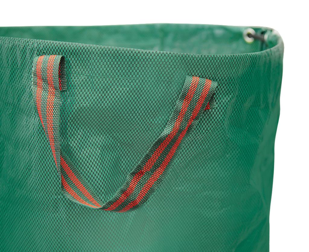 Garden Bag 270 L, 150 G/m2; PP; Stiffened Edge, 3 Handles, 67 X 76 Cm