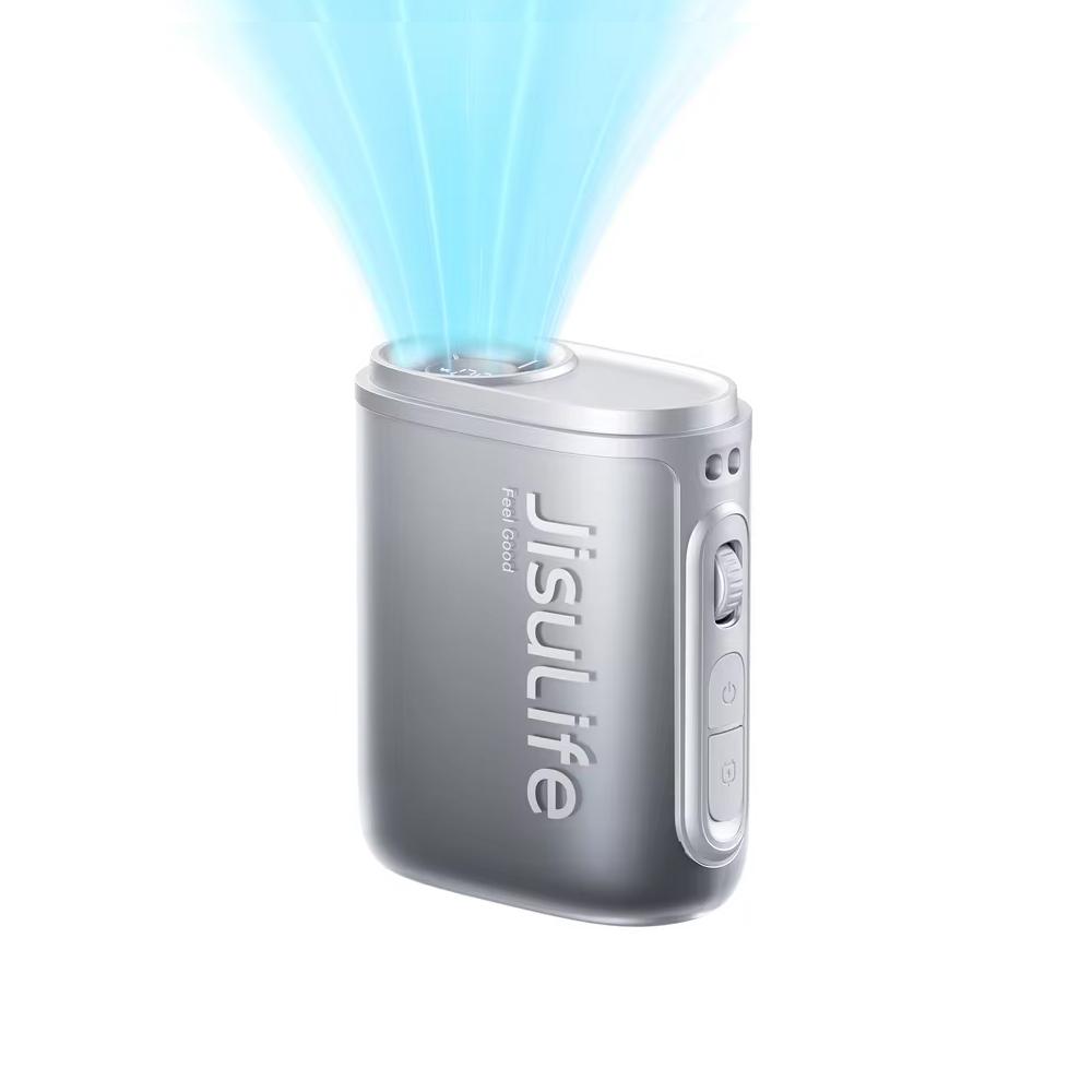 JISULIFE Portable Neck Fan 4500mAh Battery