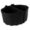 2Pcs Slow Cooker Liner 6‑7QT Silicone Cook Pot Divider Slow Cooker Cooking Liner for Home Restaurant Black