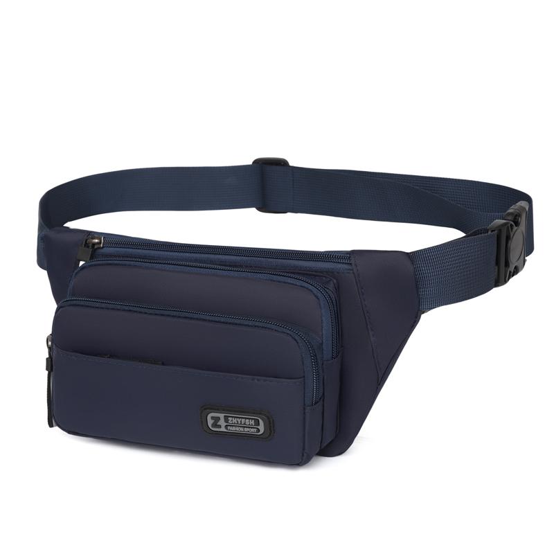 Borsa da Petto da Uomo in Nylon per Esterno - Marsupio Durevole ad Alta Capacità per Sport e Viaggi (Portafoglio per telefono resistente all'acqua)