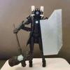 Skibidi Toilet Giocattolo Articolato 3D Skibidi Toilet Manichino 13 Drillman Figura Drill Man Figura Articolata Skibidi Toilet Giocattolo TV Man
