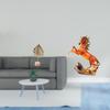 Nordic Creative Metal Sculpture And Resin Caramel Horse Figurine Abstract Tabletop Ornament Handmade
