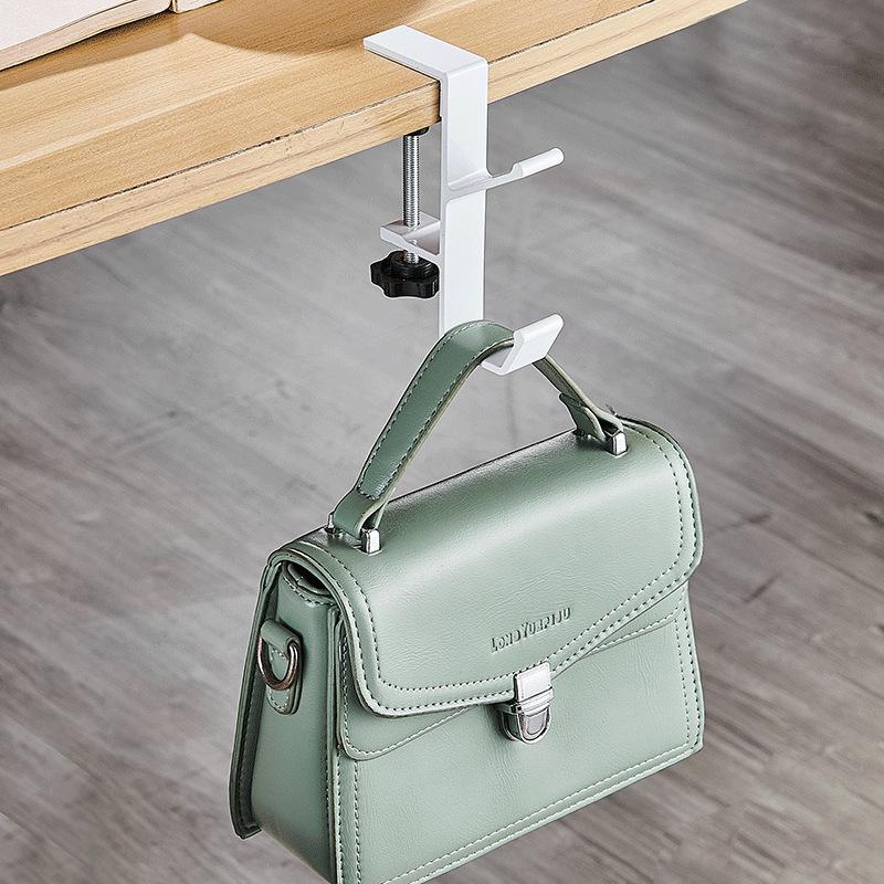 Detachable Schoolbag & Headphone Holder for Desk