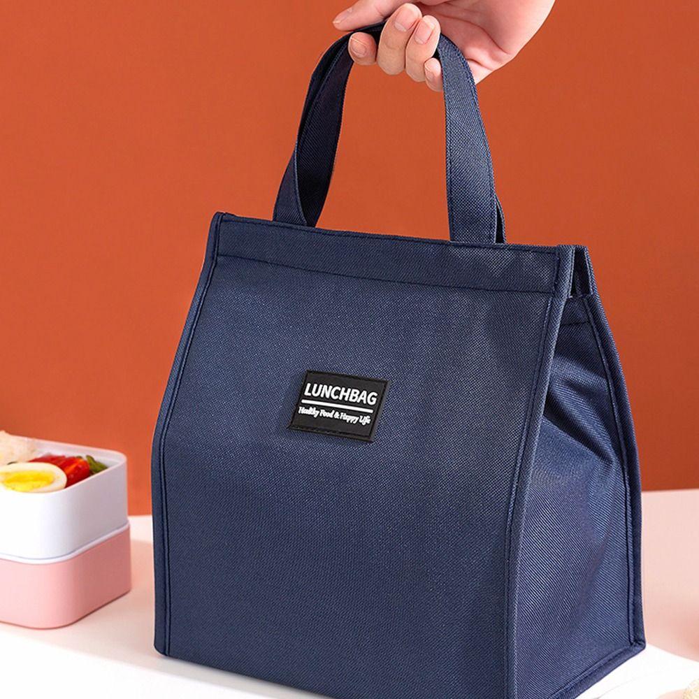 1Pcs Durable S/M/L Insulated Thermal Bag Waterproof Portable Cooler Lunch Bag Storage Bag Picnic Travel