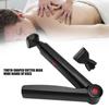 Electric Back Hair Shaver Trimmer USB Rechargeable Body Hair Removal Tool Folding Double Sided