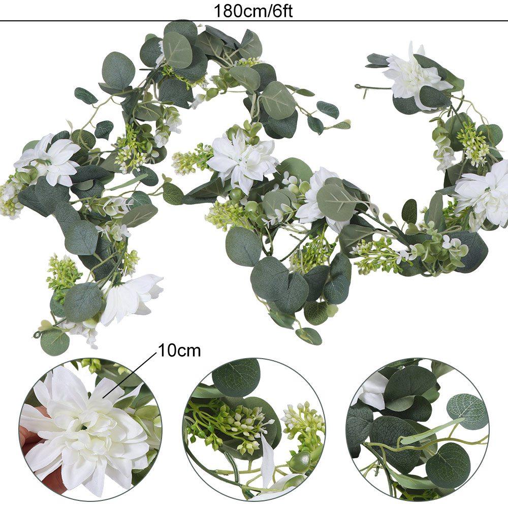 Simulated Vine Garland Hanging Plants Artificial Flower Artificial Flowers  Holiday Decoration