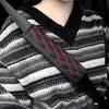 2PCS Car Seat Belt Cover Pads,Leather Seatbelt Covers Protect Shoulder And Neck Car Accessories Interior,Universal Car Seat Strap Pads Car