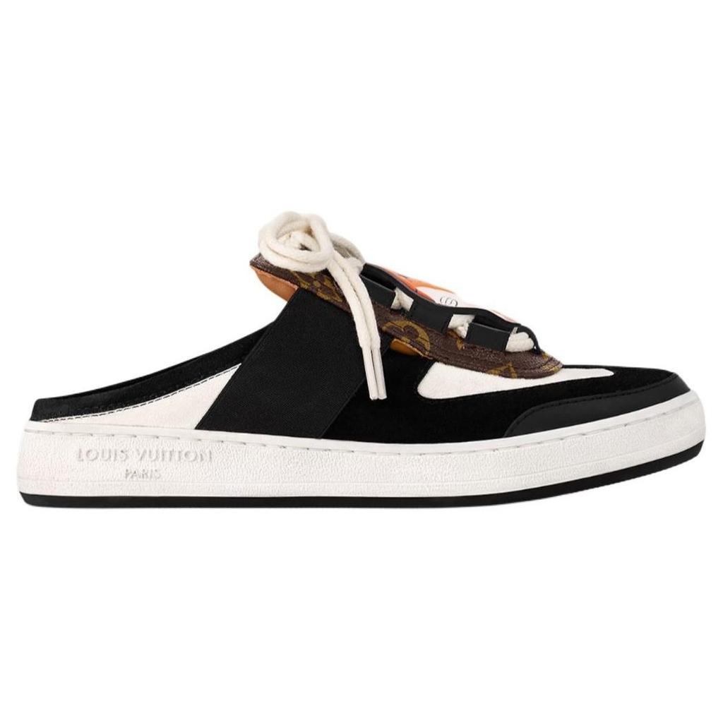 Louis Vuitton Lous No Special Function Closed Toe Slippers Women's Black 1AD5G9