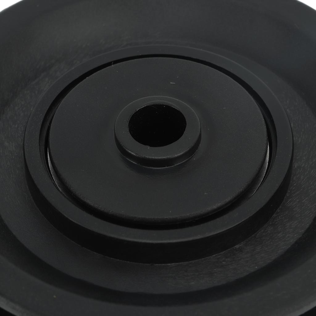 90mm Universallager-Riemenscheibe Geräuschlos Stabil DIY Nylon Seilrollenrad für Fitnessgeräte Garagentor Kran 10 Stück