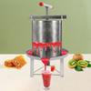 Honey Press Machine,Stainless Steel 10L/2.6gal Household Manual Mesh Honey Press Extractor Paraffin Wax Pressfor Wine Honey