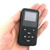 LCD Display Personal Mini Digital FM Radio Lanyard Portable Digital FM Radio Bluetooth-compatible 4.0 Earphone MP3 Radio