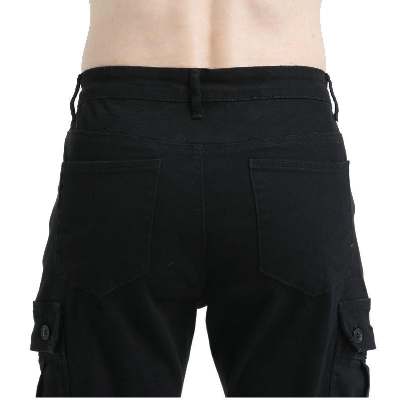 Direktverkauf ab Werk, Motorradjeans für Herren, zugebundene Füße und Anti-Drop-Hosen, Mehrzwecktaschen für die Motorradfahrt, Latzhose CE-Schutzkleidung