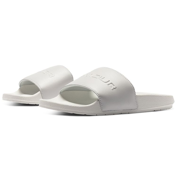 Under Armour Core Remix 2 Jednoduché pantofle Unisex obuv Achát-Bílá 3023774-102