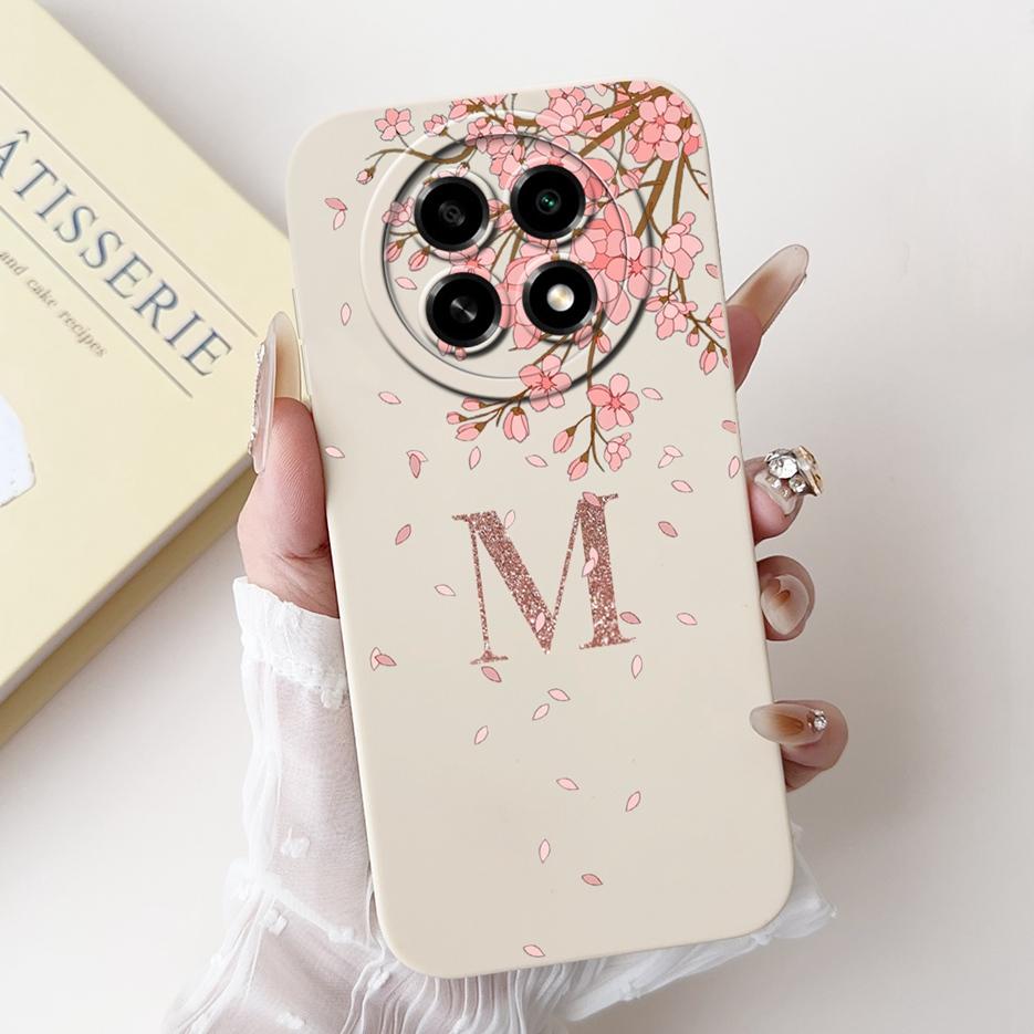 For Oppo A2 Pro 5G Case PJG110 Cute Crown Letters Cover Shockproof Soft TPU Phone Case For Oppo A2 Pro A2Pro Fundas 6.7'' Bumper