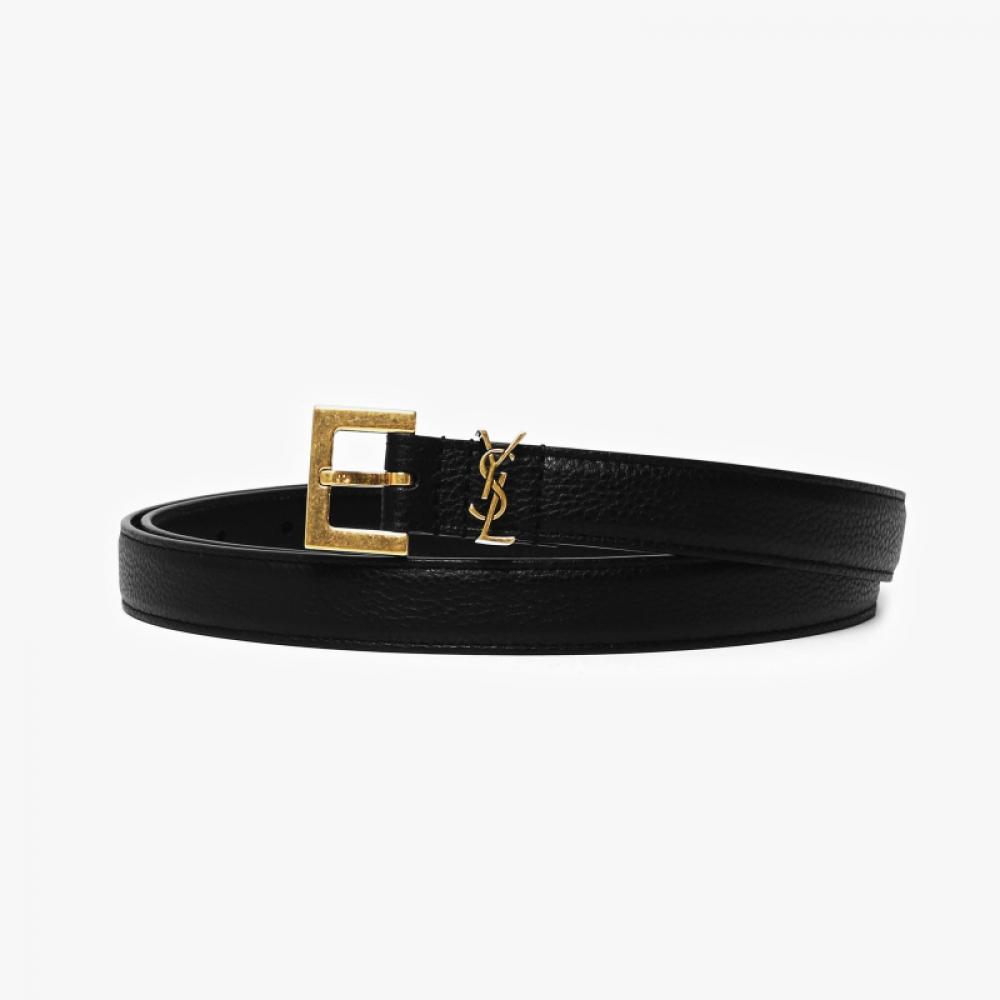 Saint Laurent Cassandra Monogram Square Belt 612616 Dti0w