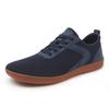 Outdoor walking shoes men's and women's comfortable fitness shoes wide head barefoot shoes men's breathable soft-soled fly-woven shoes flat-soled