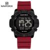 NAVIFORCE 7110 Top Brand Men's Watch Silicone Strap Fashion Sport Casual Wristwatch Luxury Chronograph Watches Male Relojes
