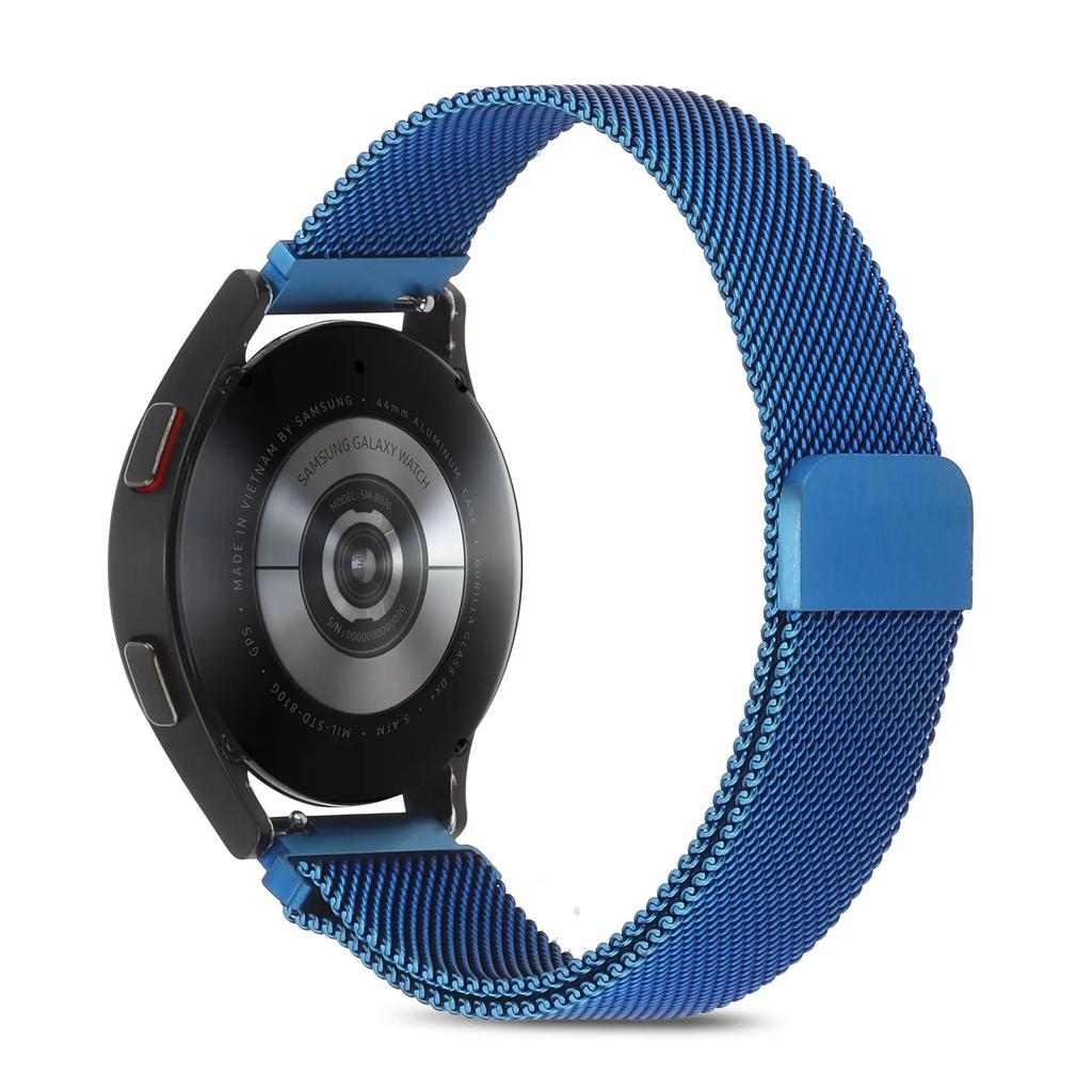 20mm 22mm Milanese Loop Strap For Samsung Watch 6/5/4/Amazfit GTS/GTR/Bip Metal Bracelet Band Huawei Watch 4/3/GT4-3 Pro Correa