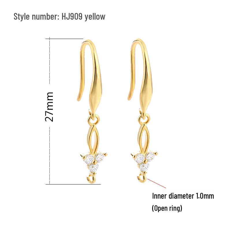 DIY Earring Accessories: Ear Studs, Hooks, and Bead Settings for Handmade Jewelry