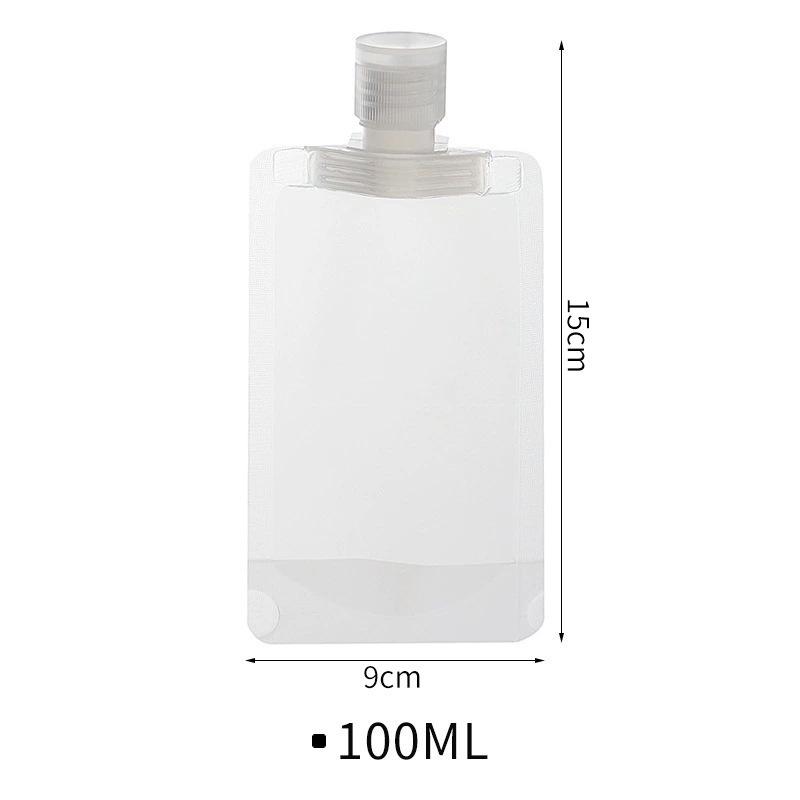 Portable Cosmetic Lotion & Shampoo Dispensing Bag with Thick Seal