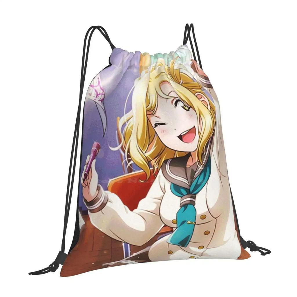 Mari Ohara-Love Live! Sunshine!! School Bags Travel Laptop Backpack Mari Ohara Ohara Mari Love Live School Idol Project Llsip