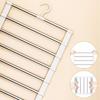 Multi Functional Pants Rack, Floor Hanging Pants Folding Special Pants Rack, Stainless Steel Multi-layer Storage Pants Clip.zwq