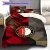 Feyenoord  Pattern Bedding Quilt Set Quilt Cover Pillowcase Home Decoration Birthday Gift (1 * duvet cover + 2 * pillowcase, without core)