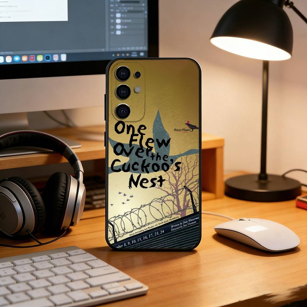 One Flew Over the Cuckoo s Nest Phone Case For Samsung S25,S24,S21,S22,S23,S30,Ultra,S20,Plus,Fe,Soft Silicone Black Cover Samsung S23ULTRA5G