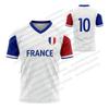 2026 France Soccer Jersey Fan Edition No.10 Football Shirt Breathable Quick Drying Sportswear Summer Women men T-Shirt