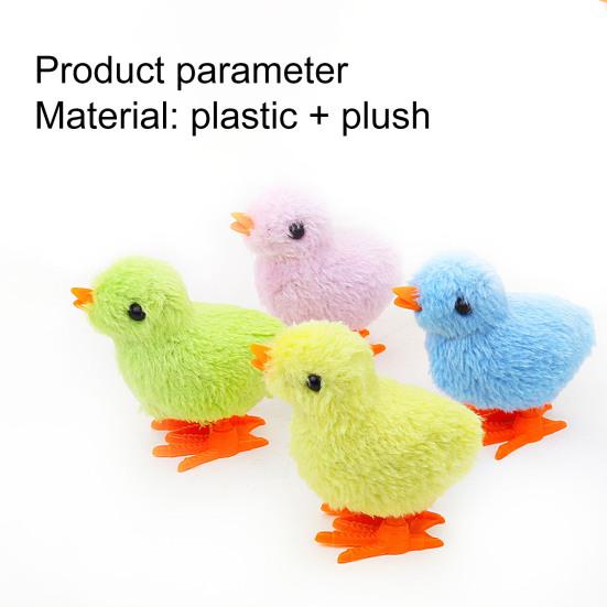 Pui săritor Mini Jucărie pentru copii Pui mecanic de pluș pentru ziua de naștere