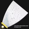 2/3/4/5 inch carbon steel dough knife scraper, various size spatula for paint and wall repair, household and industrial cleaning