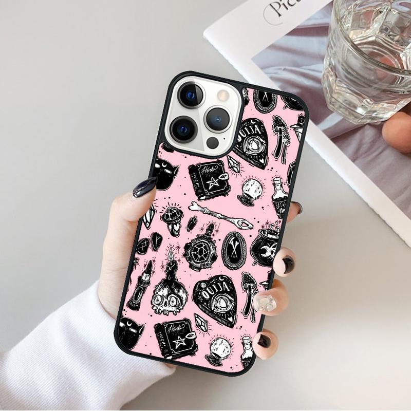 Witch Aesthetic Art Phone Case For iPhone 17 Air 16 15 14 Max Plus 11 12 13 Pro Max Phone Cover coque