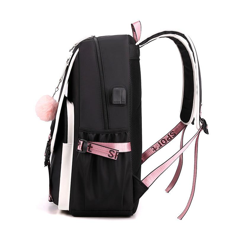 Stray Kids Travel Backpack With Usb Charging Port For School And Commuting