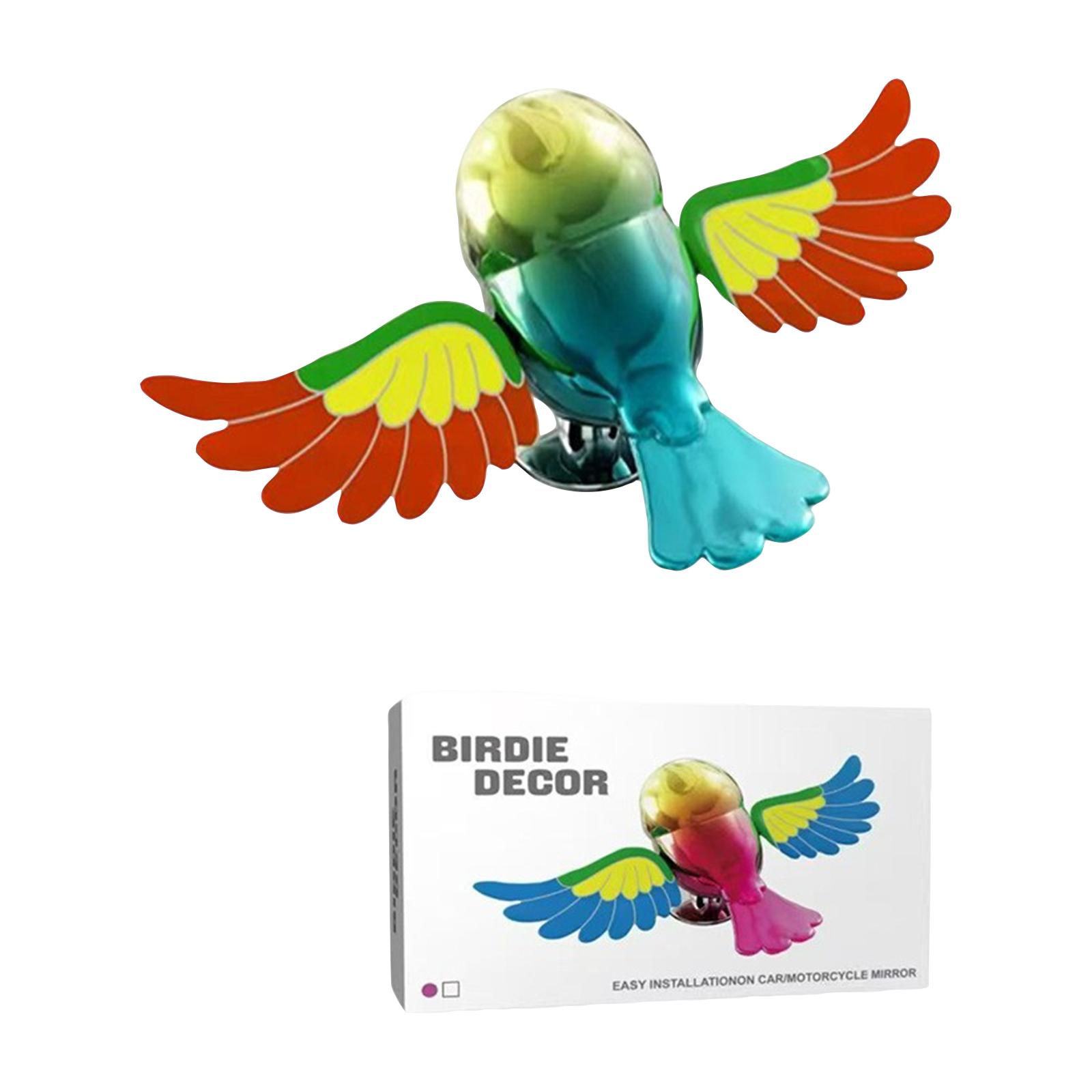 Simulation Companion Bird Car Ornament Fun Toy One Size