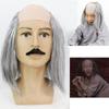 Props Old Man Bald Wig Colored Halloween Balding Wig Funny Bald Wig  Masquerade Show