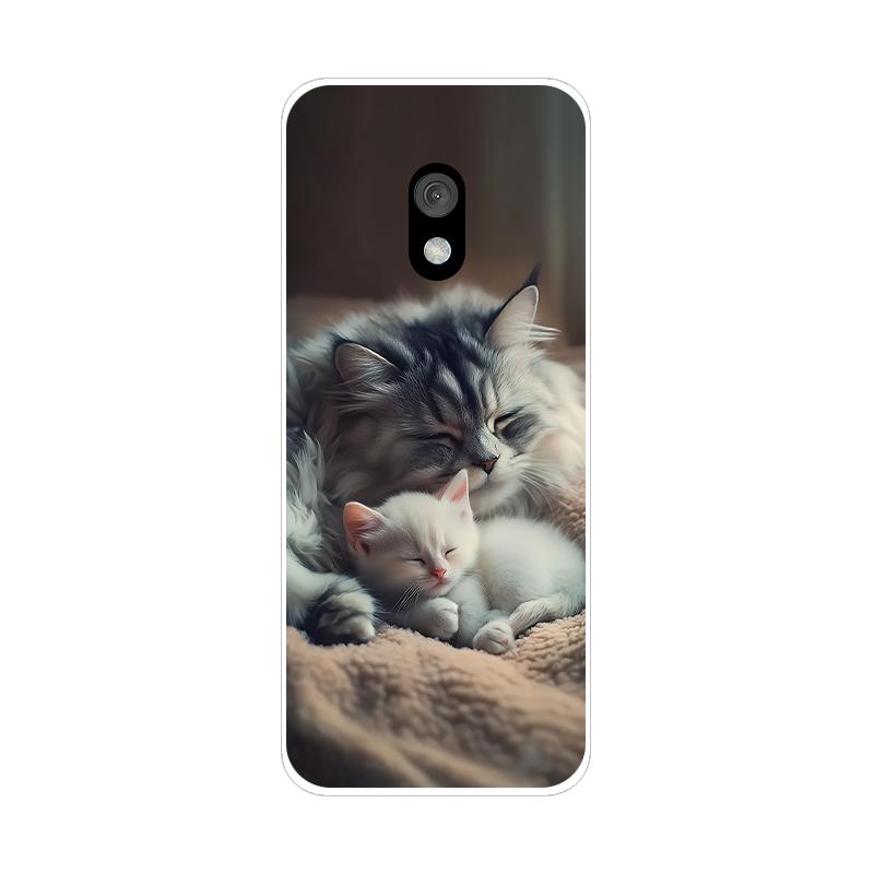 Bumper For Nokia 215 4G 2024 Clear Case Cute Painted Phone Silicon Back Cover For Nokia 235 220 2024 105 2021 Cases Clear Bumper
