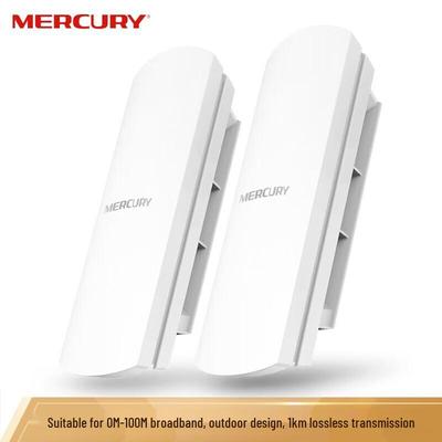 Kit Ponte Wireless Punto-Punto Esterno Mercury MWB201 1km (Versione NC)