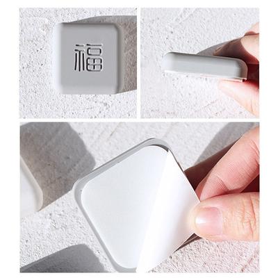 1/2/4Pcs Self-Adhesive Silicone Door Stopper Wall Protectors Mute Anti-Shock Buffer Crash Pad Door Handle Protection