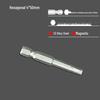 S2 Strong Magnetic Hex Socket Bit - High Strength, Shock Resistant for Hand Drills and Electric Screwdrivers